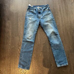LEVI's 501 28/32 MEDIUM WASH